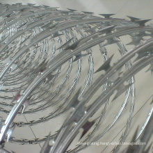 BTO-22 galvanized concertina razor barbed wire